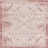 Tribal Terrace Treasures Collection Area Rug - Mayan Marina (Rust Red)