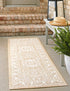 Tribal Terrace Treasures Collection Area Rug -  Incan Isle (Natural)