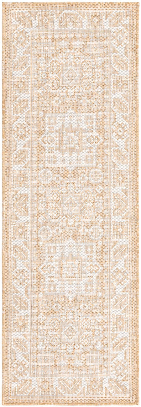 Tribal Terrace Treasures Collection Area Rug -  Incan Isle (Natural)