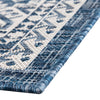 Tribal Terrace Treasures Collection Area Rug -  Incan Isle (Blue) Rectangle Blue  lifestyle 7