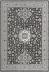 Tribal Terrace Treasures Collection Area Rug -  Incan Isle (Charcoal Gray)