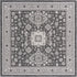 Tribal Terrace Treasures Collection Area Rug -  Incan Isle (Charcoal Gray)