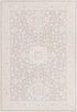 Tribal Terrace Treasures Collection Area Rug -  Incan Isle (Light Gray)