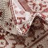 Tribal Terrace Treasures Collection Area Rug -  Incan Isle (Rust Red) Octagon Rust Red  lifestyle 6