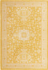 Tribal Terrace Treasures Collection Area Rug -  Incan Isle (Yellow)