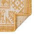 Tribal Terrace Treasures Collection Area Rug -  Incan Isle (Yellow)