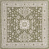 Tribal Terrace Treasures Collection Area Rug -  Incan Isle (Green)