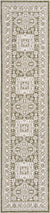 Tribal Terrace Treasures Collection Area Rug -  Incan Isle (Green) Runner Green Main