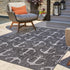 Seaside Haven Rugs Collection Area Rug - Sapphire (Charcoal)