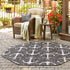 Seaside Haven Rugs Collection Area Rug - Sapphire (Charcoal)