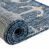 Seaside Haven Rugs Collection Area Rug - Sapphire (Blue) Square Blue  lifestyle 10