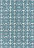 Seaside Haven Rugs Collection Area Rug - Sapphire (Teal)