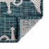 Seaside Haven Rugs Collection Area Rug - Sapphire (Teal)