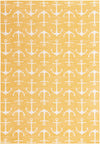 Seaside Haven Rugs Collection Area Rug - Sapphire (Yellow) Rectangle Yellow Main