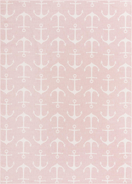 Seaside Haven Rugs Collection Area Rug - Sapphire (Pink)