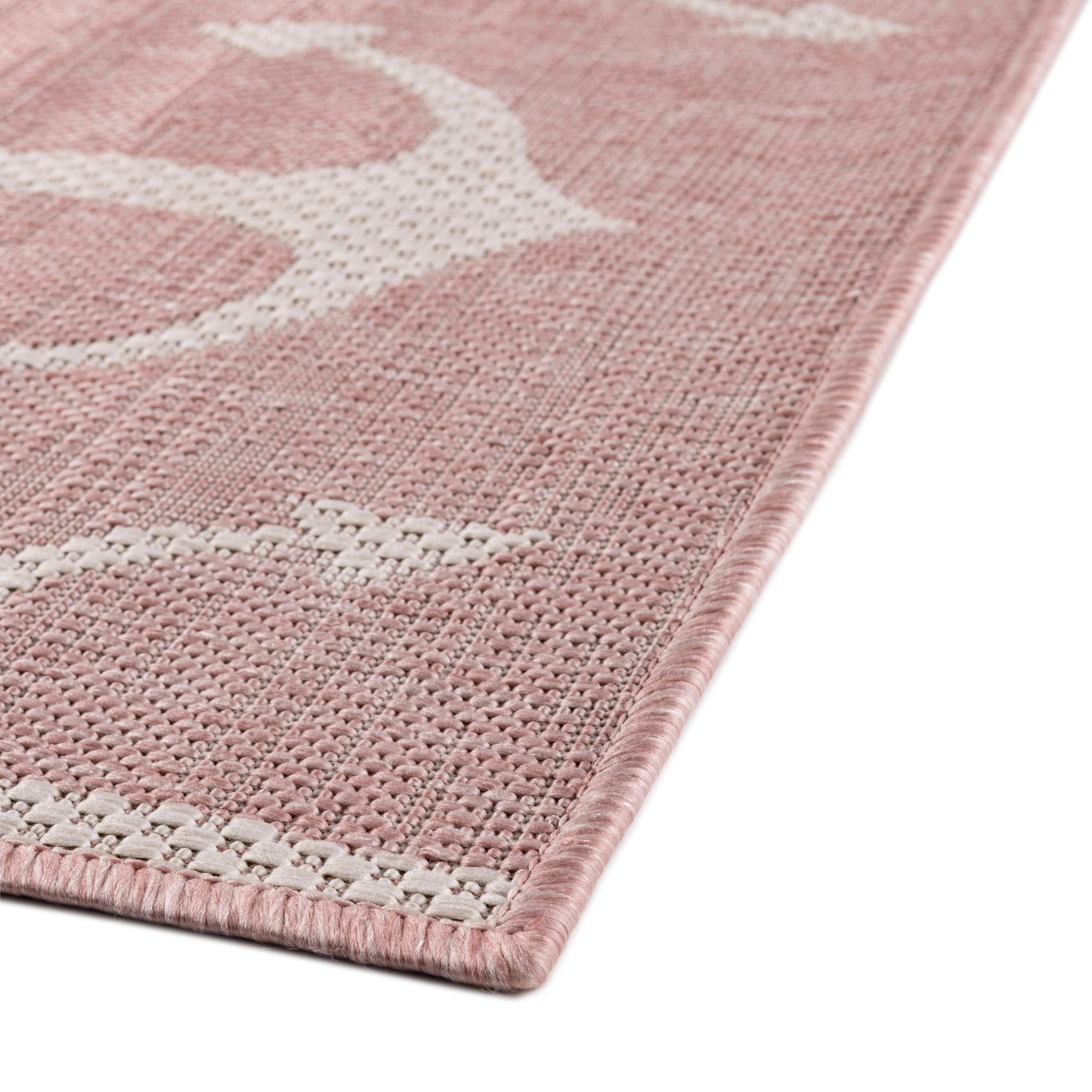 Seaside Haven Rugs Collection Area Rug - Sapphire (Pink)