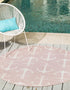 Seaside Haven Rugs Collection Area Rug - Sapphire (Pink)