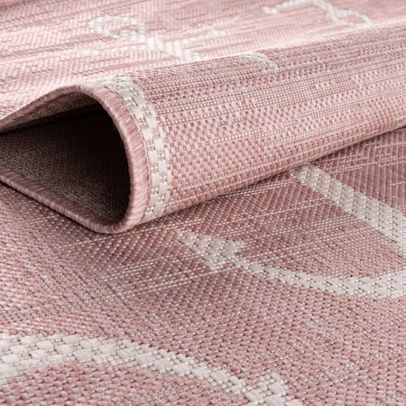 Seaside Haven Rugs Collection Area Rug - Sapphire (Pink)