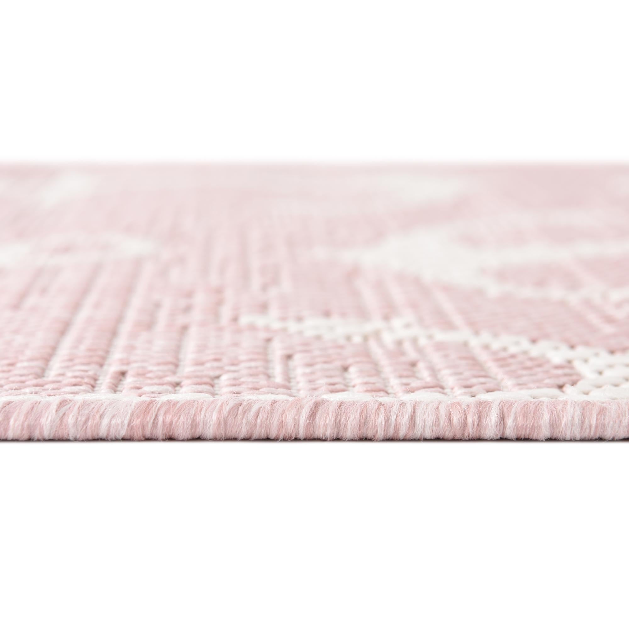 Seaside Haven Rugs Collection Area Rug - Sapphire (Pink)