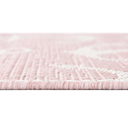 Seaside Haven Rugs Collection Area Rug - Sapphire (Pink)