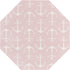 Seaside Haven Rugs Collection Area Rug - Sapphire (Pink)