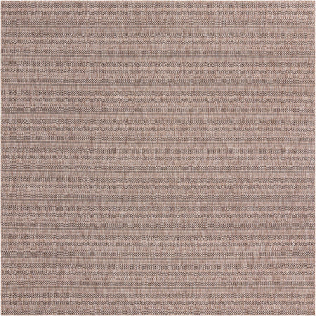 Seaside Stripes Collection Area Rug -  Boardwalk (Natural)