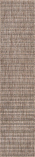 Seaside Stripes Collection Area Rug -  Boardwalk (Natural)