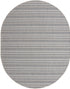 Seaside Stripes Collection Area Rug -  Boardwalk (Light Blue)