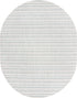 Seaside Stripes Collection Area Rug -  Boardwalk (Teal)