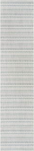 Seaside Stripes Collection Area Rug -  Boardwalk (Teal)