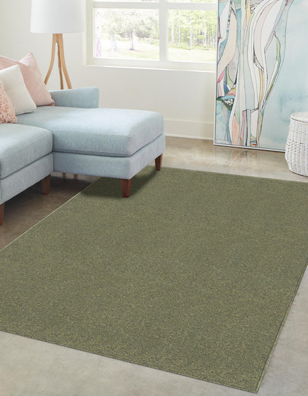 Everyday Elegance Collection Area Rug - Serenity (Pickle Green)