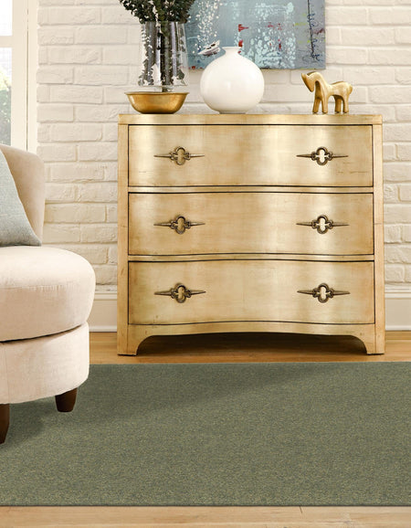 Everyday Elegance Collection Area Rug - Serenity (Pickle Green)