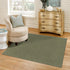 Everyday Elegance Collection Area Rug - Serenity (Pickle Green)