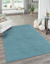 Everyday Elegance Collection Area Rug - Serenity (Aquamarine Blue) Rectangle Aquamarine Blue  lifestyle 2