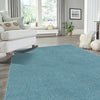 Everyday Elegance Collection Area Rug - Serenity (Aquamarine Blue) Rectangle Aquamarine Blue  lifestyle 15