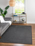 Everyday Elegance Collection Area Rug - Serenity (Charcoal)