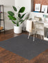 Everyday Elegance Collection Area Rug - Serenity (Charcoal)