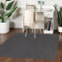 Everyday Elegance Collection Area Rug - Serenity (Charcoal)