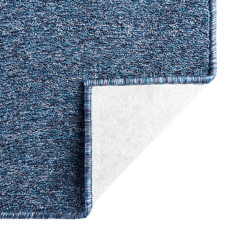 Everyday Elegance Collection Area Rug - Serenity (Azure Blue) Rectangle Azure Blue  lifestyle 8