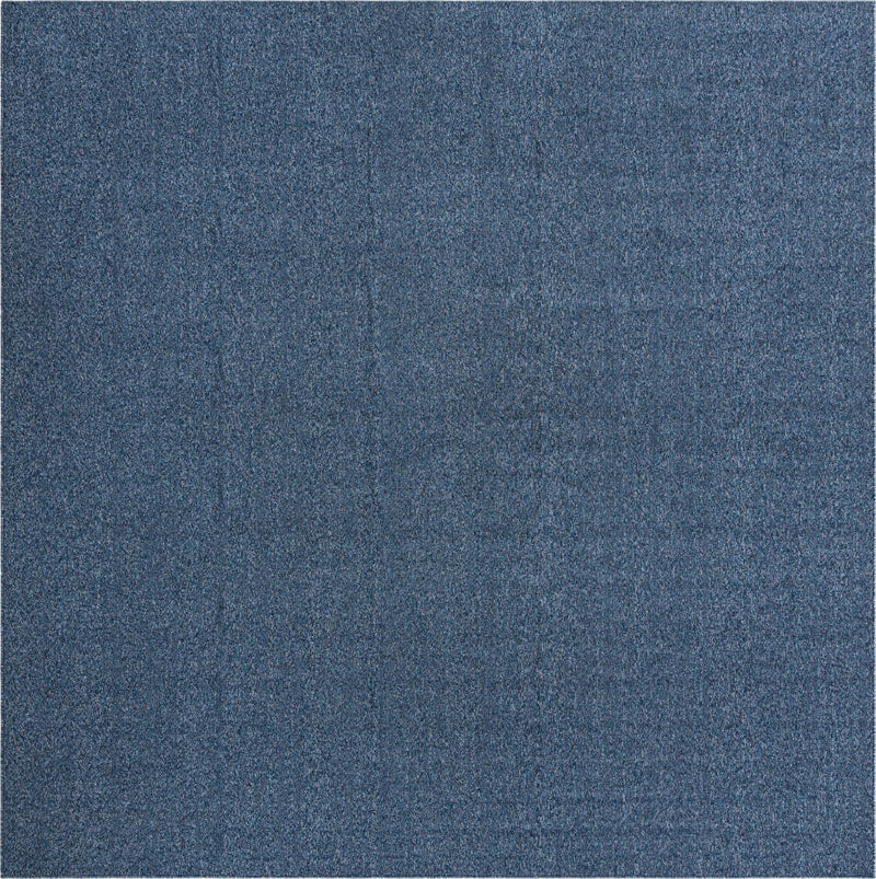 Everyday Elegance Collection Area Rug - Serenity (Azure Blue) Square Azure Blue  lifestyle 16