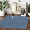 Everyday Elegance Collection Area Rug - Serenity (Azure Blue) Square Azure Blue  lifestyle 42