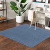 Everyday Elegance Collection Area Rug - Serenity (Azure Blue) Square Azure Blue  lifestyle 44