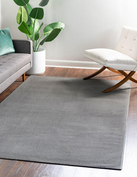 Everyday Elegance Collection Area Rug - Serenity (Pewter Gray)