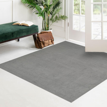 Everyday Elegance Collection Area Rug - Serenity (Pewter Gray)