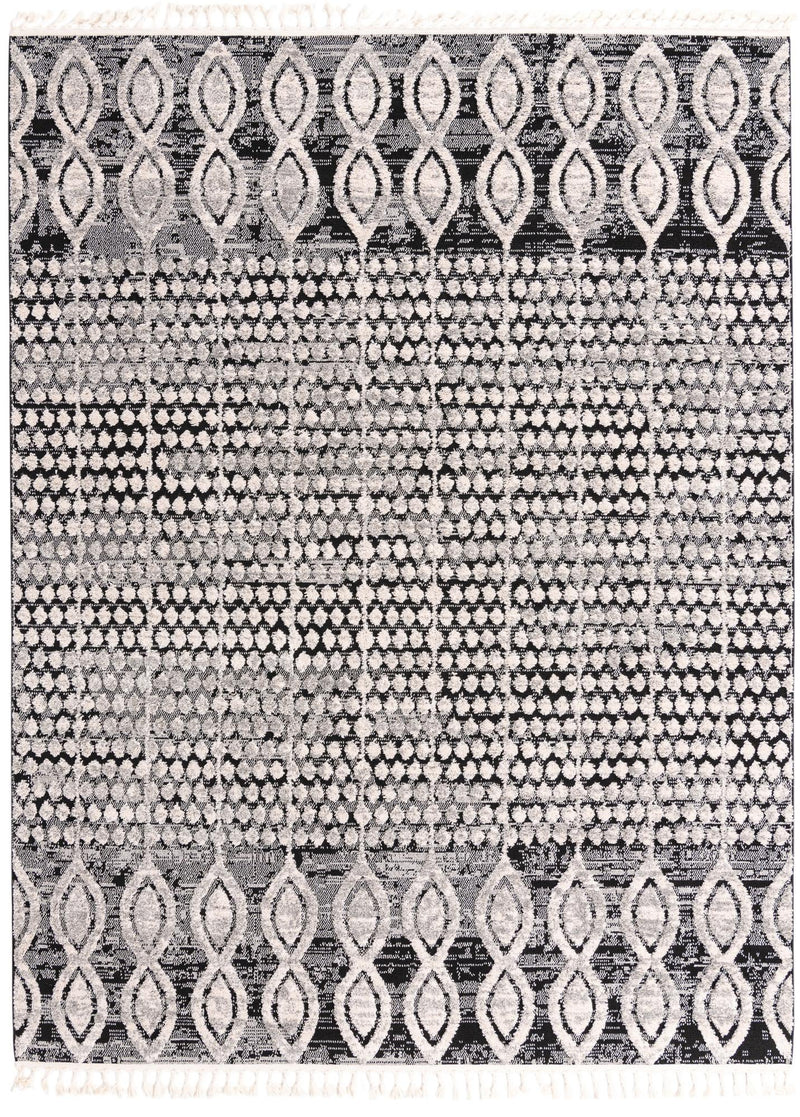 Navajo Sands Collection Area Rug - Anasazi Rectangle Charcoal  lifestyle 2