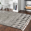 Navajo Sands Collection Area Rug - Anasazi Rectangle Charcoal  lifestyle 41