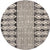 Navajo Sands Collection Area Rug - Anasazi Round Charcoal  lifestyle 43