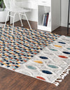 Navajo Sands Collection Area Rug - Anasazi Rectangle Multi  lifestyle 9