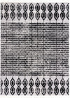 Navajo Sands Collection Area Rug - Anasazi Rectangle Black Main