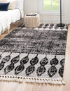 Navajo Sands Collection Area Rug - Anasazi Rectangle Black  lifestyle 4